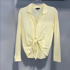 1.STATE Yellow Long Sleeve Top